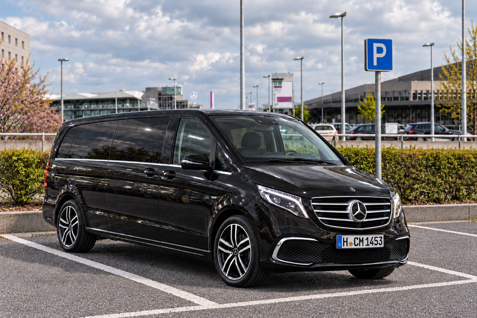 Business Minibus · Mercedes-Benz V-Klasse Lang
